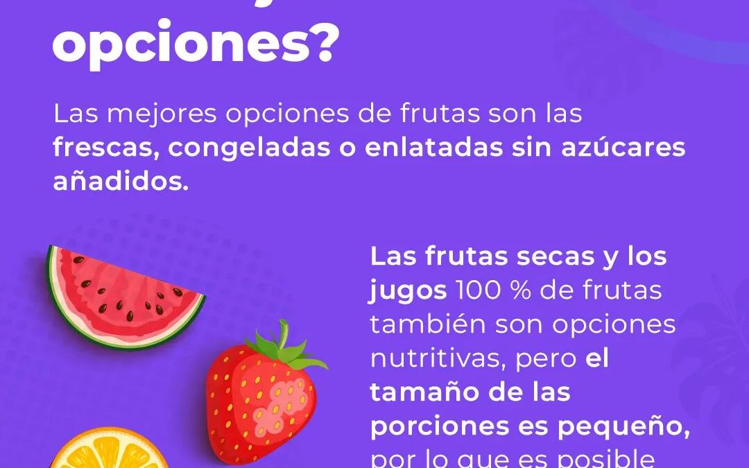 Cuáles son las frutas más adecuadas para personas con diabetes
